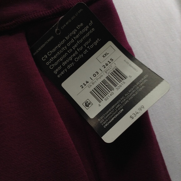 NWT Women's Plus Size Berry Champion C9 Leggings - Picture 8 of 8